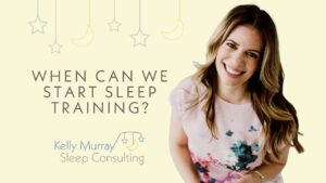 What age to start sleep training